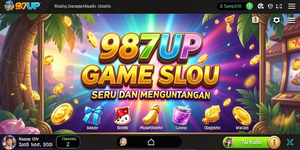 Tampilan gameplay seru dari permainan Slot 987UP.