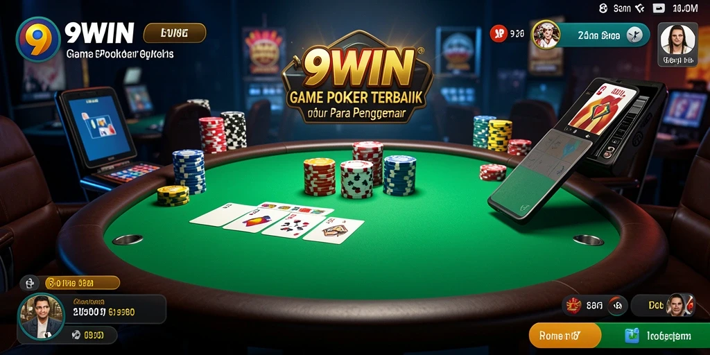 Menampilkan gameplay seru dan menantang di aplikasi Poker.
