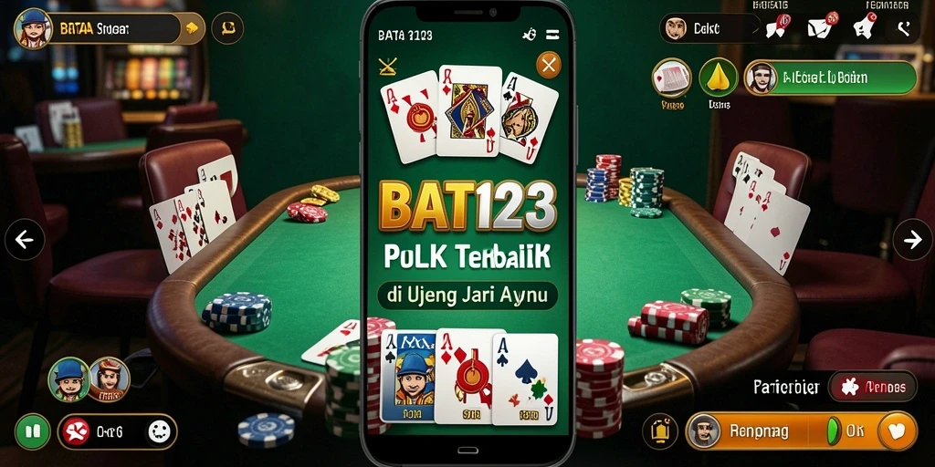 Tangkapan layar gameplay BATA123 yang menampilkan aksi seru permainan Poker.