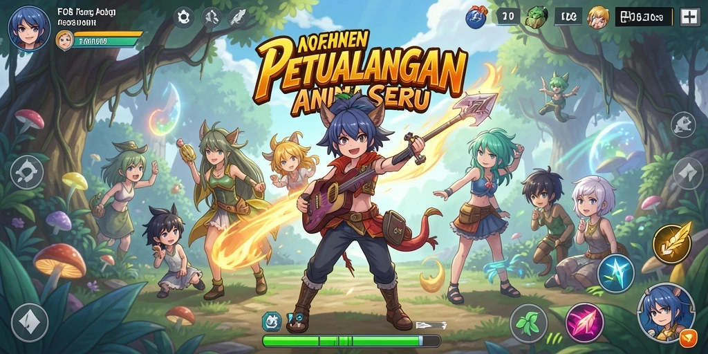 Tampilan gameplay FO8 yang menakjubkan dengan karakter Anime.