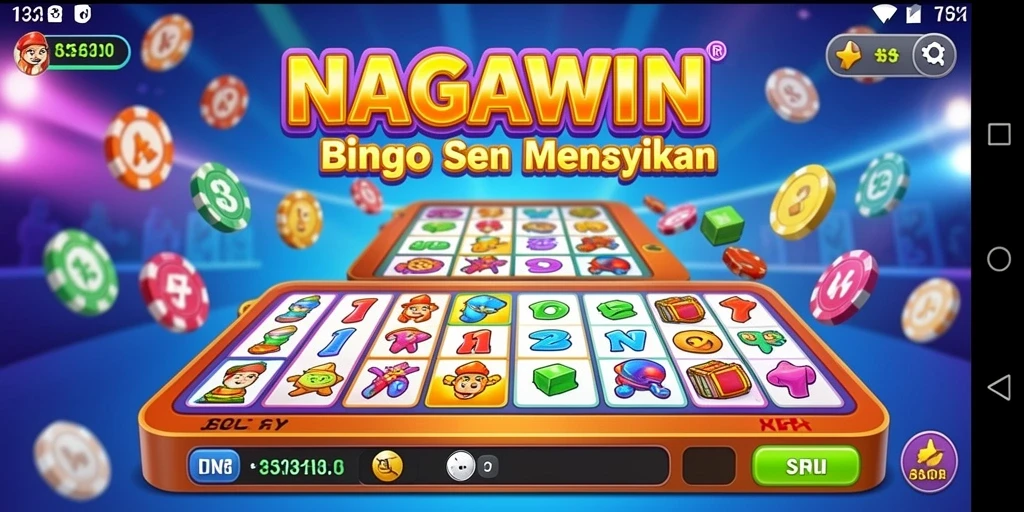 Screenshot gameplay NAGAWIN menampilkan suasana Bingo yang seru dan interaktif.