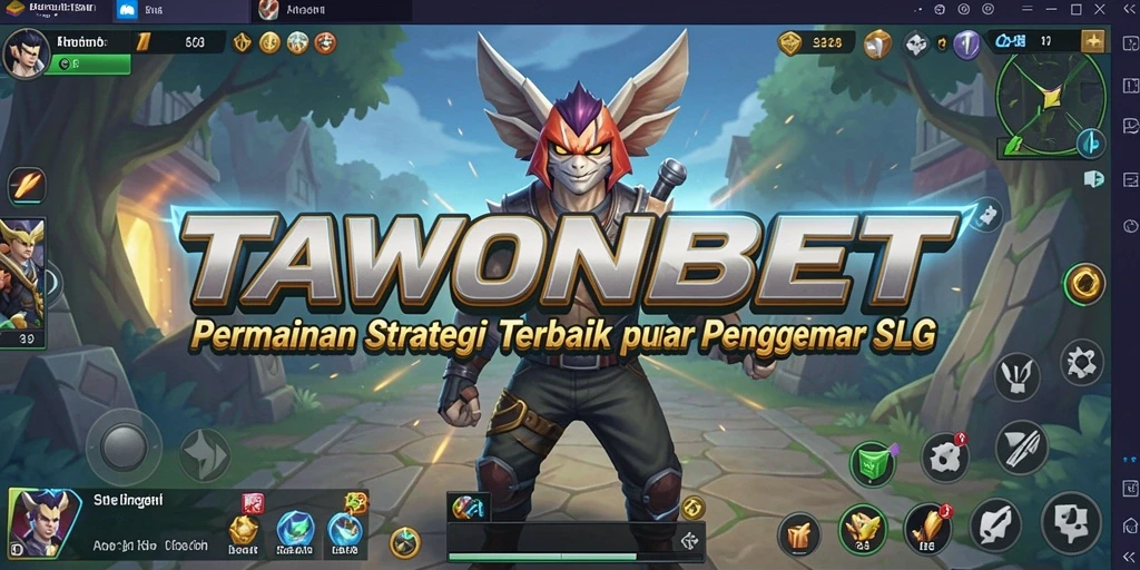 Tampilan gameplay TAWONBET yang seru dan menantang.