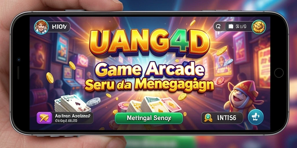 Tangkapan layar menunjukkan aksi seru dalam gameplay UANG4D.