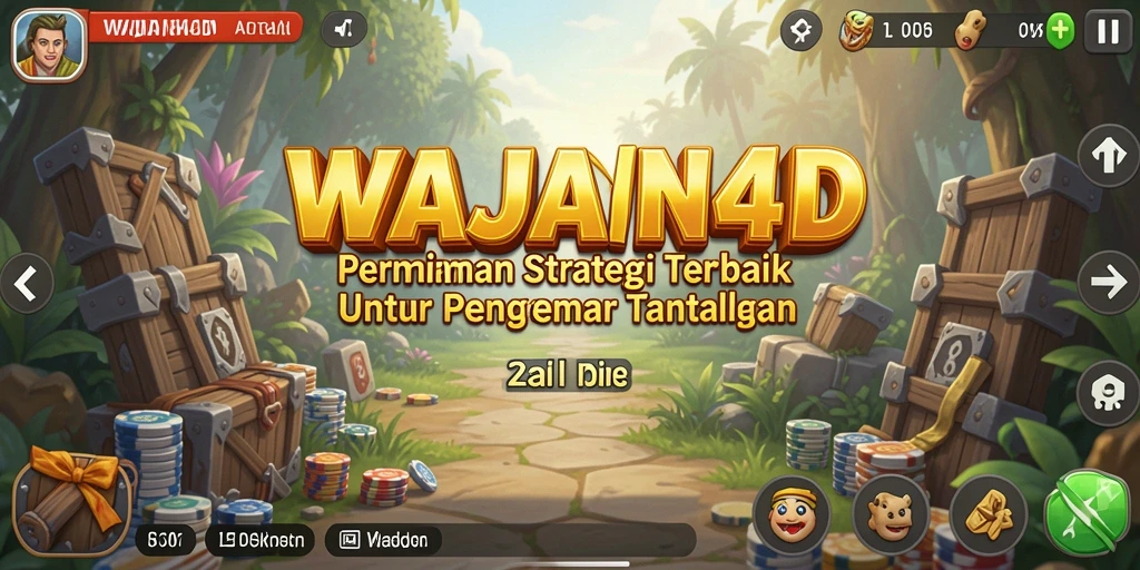 Tampilan menarik gameplay WAJAN4D yang penuh strategi.