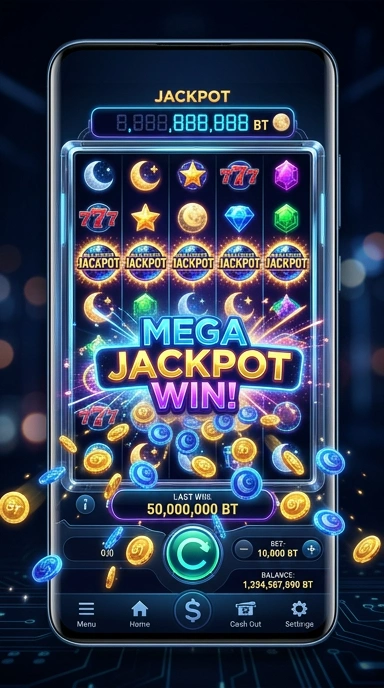 Tampilan antarmuka aplikasi bulantogel yang menarik.